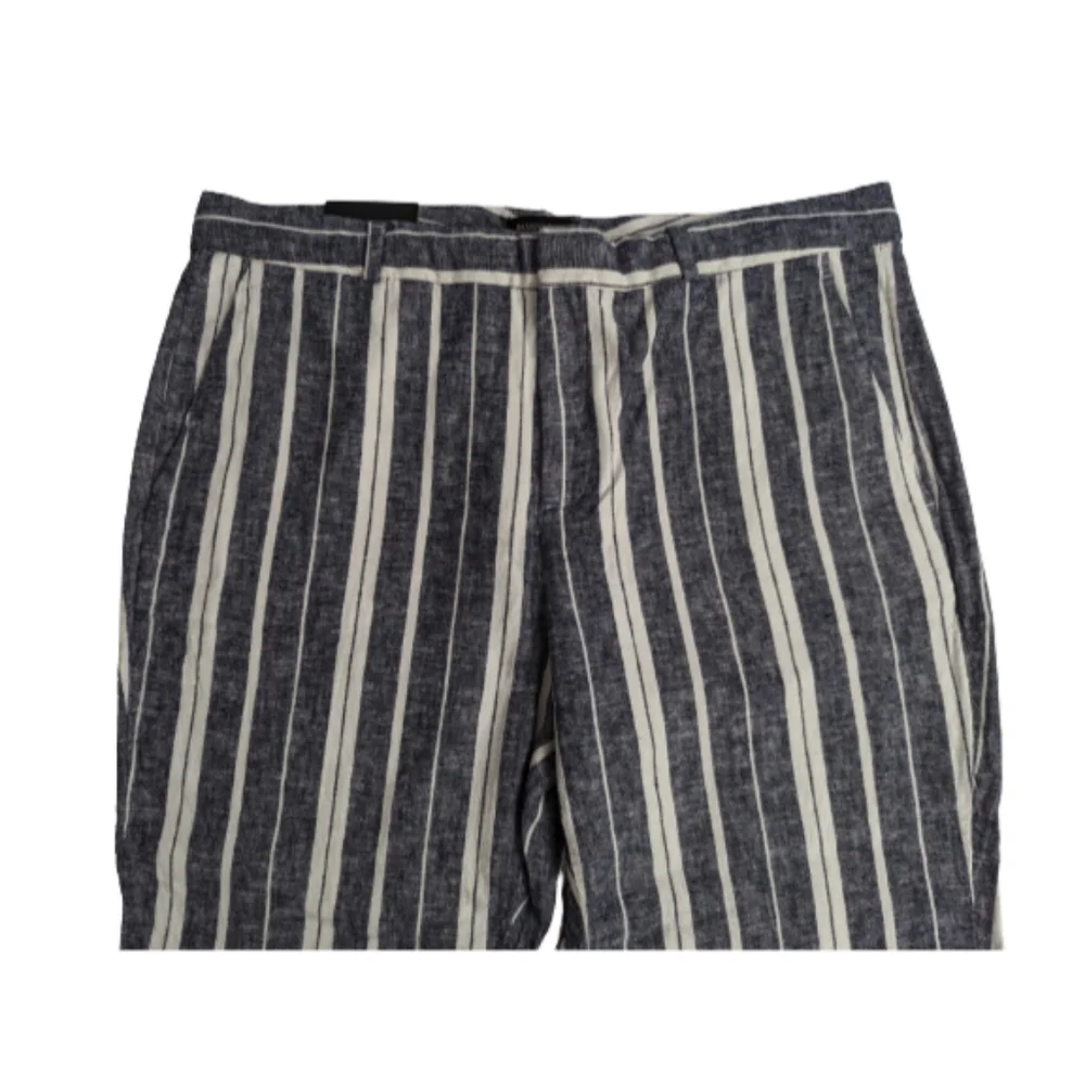 Banana Republic Blue and White Stripe Avery Pants 12